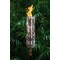 The Outdoor Plus Coral Original TOP Torch & Post Complete - Stainless Steel - Liquid Propane OPT-TPK17LP - alternate 1